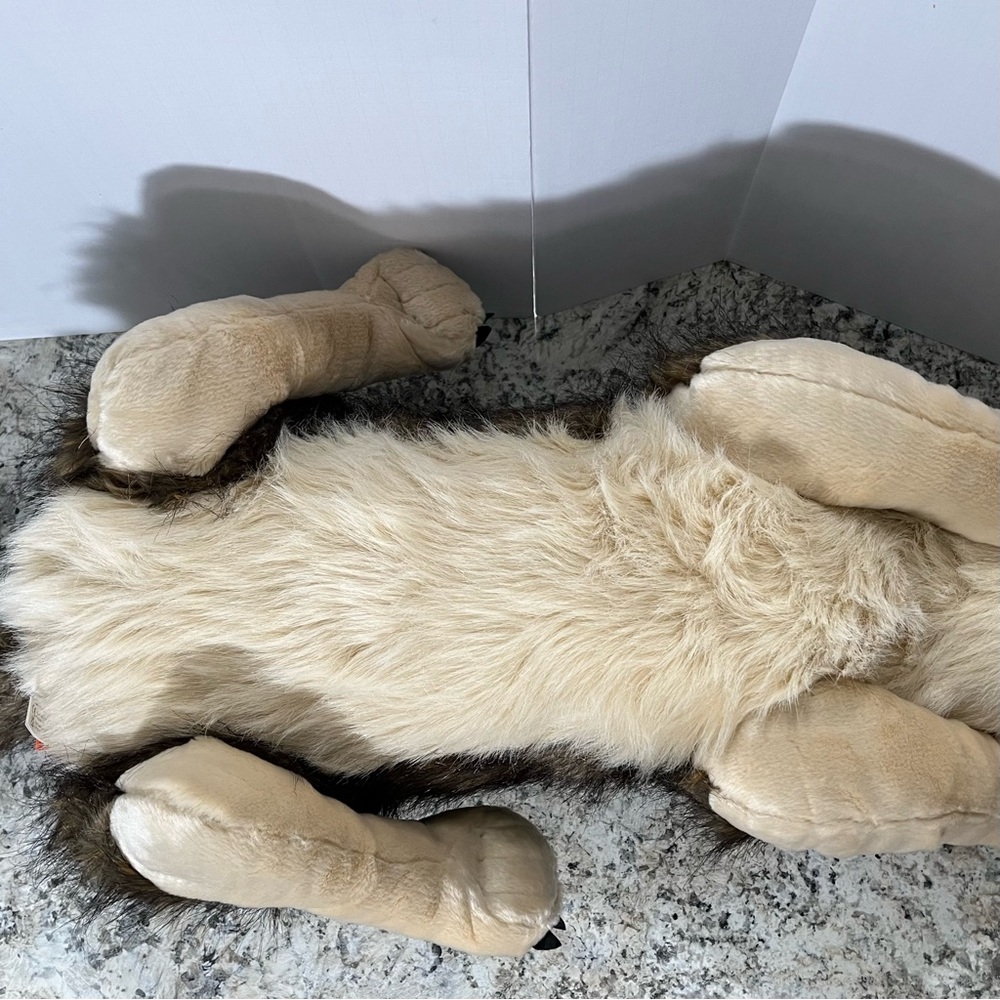 Life Size Wolf Plush Wild Republic Realistic Jumbo XL Stuffed Animal NEW - Picture 3 of 5